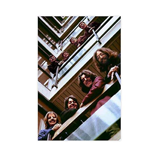 NQSB Poster sur toile du groupe de rock légendaire The Beatles 4, décoration de chambre à coucher, paysage sportif… - Les Beatles, Paul McCartney, John Lennon, RIngo Starr, George Harrison NQSB Poster sur toile du groupe de rock légendaire The Beatles 4, décoration de chambre à coucher, paysage sportif…