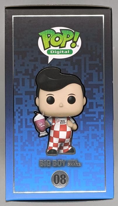 Funko Pop Big Boy with Shake #08 Royalty Digital Wax Redemption LE2250