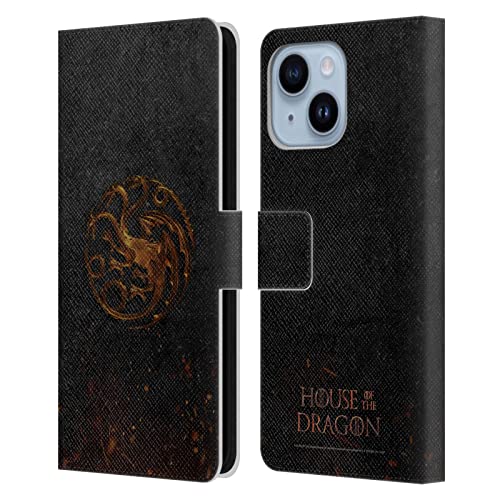 Coque Targaryen iPhone 14 Plus en Cuir House of The Dragon Premium