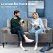 Aotumm Ciort Sofa 2 Seater, Sofa Couch with Comfy Seat Cushion, 2 Pillows, Small 2 Seater Sofa for Living Room/Apartment/Bedroom, Mid Century Modern Couch, Easy Assembly Sofas & Couches, Light Grey