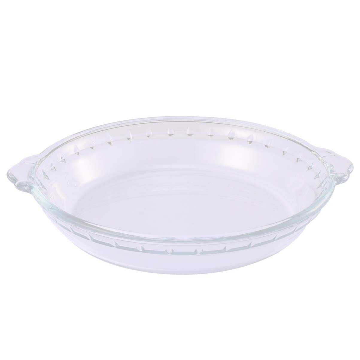 Portionsteller, Unterteilte Essteller, Der Diät-Kontrollteller, Pizzaform aus Glas, Kuchenform Glas: Wiederverwendbare Kuchenbackplatten mit Griffen, Transparente runde Backform