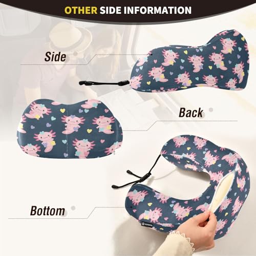 Almohada de espuma viscoelástica para cuello ajustable miniatura 5