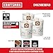 CRAFTSMAN CMXZVBE38749 Genuine General Purpose Wet/Dry Vacuum Dust Collection Bags for Most 16 and 20 Gallon CRAFTSMAN Shop Vacuums, Collects Dry Only Debris, Reduces Cleanup Time, 3-Pack