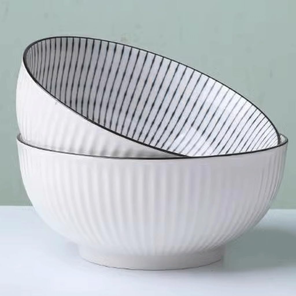 Miska do zupy ceramiczna duża miska na zupę prosta miska do zupy domowa ceramiczna duża miska okrągła miska miska sałatkowa ceramiczna miska do zupy (2)