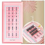 Lyon Lash Glass Lash Tile & Adhesive Holder with Silk Pouch for Eyelash Extensions | Reusable Lashes...