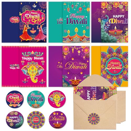 Lovarywow Happy Diwali J[hMtg - 24pbN Happy Diwali O[eBOJ[h XebJ[t oN CfBAtFXeBoIuCg FlƑւ̃MtgADeepavali zf[p[eB[pi