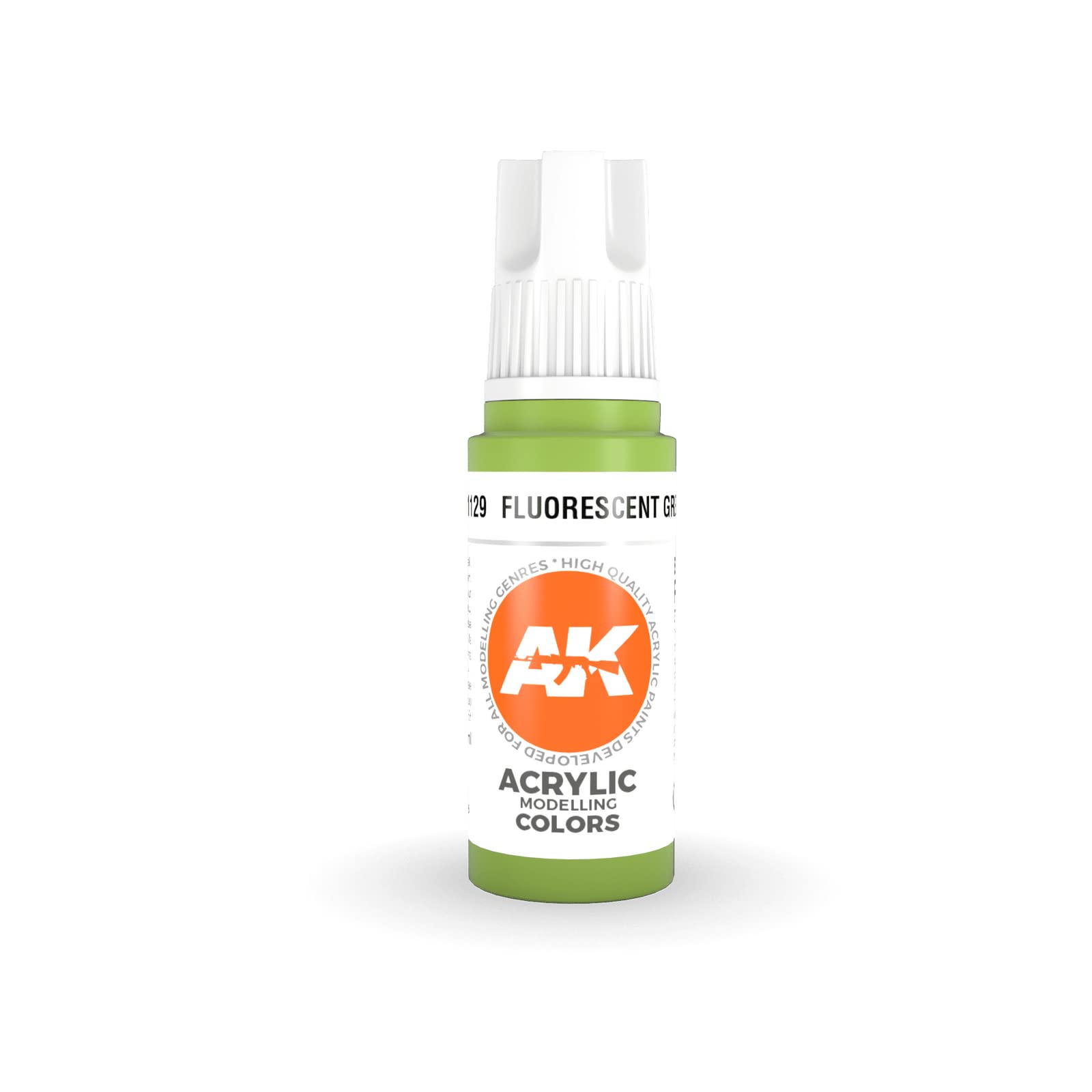 AK Interactive 3rd Gen Acrylic Fluorescent Green 17ml