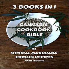 Cannabis Cookbook Bible Audiolibro Por Marie Spilotro arte de portada
