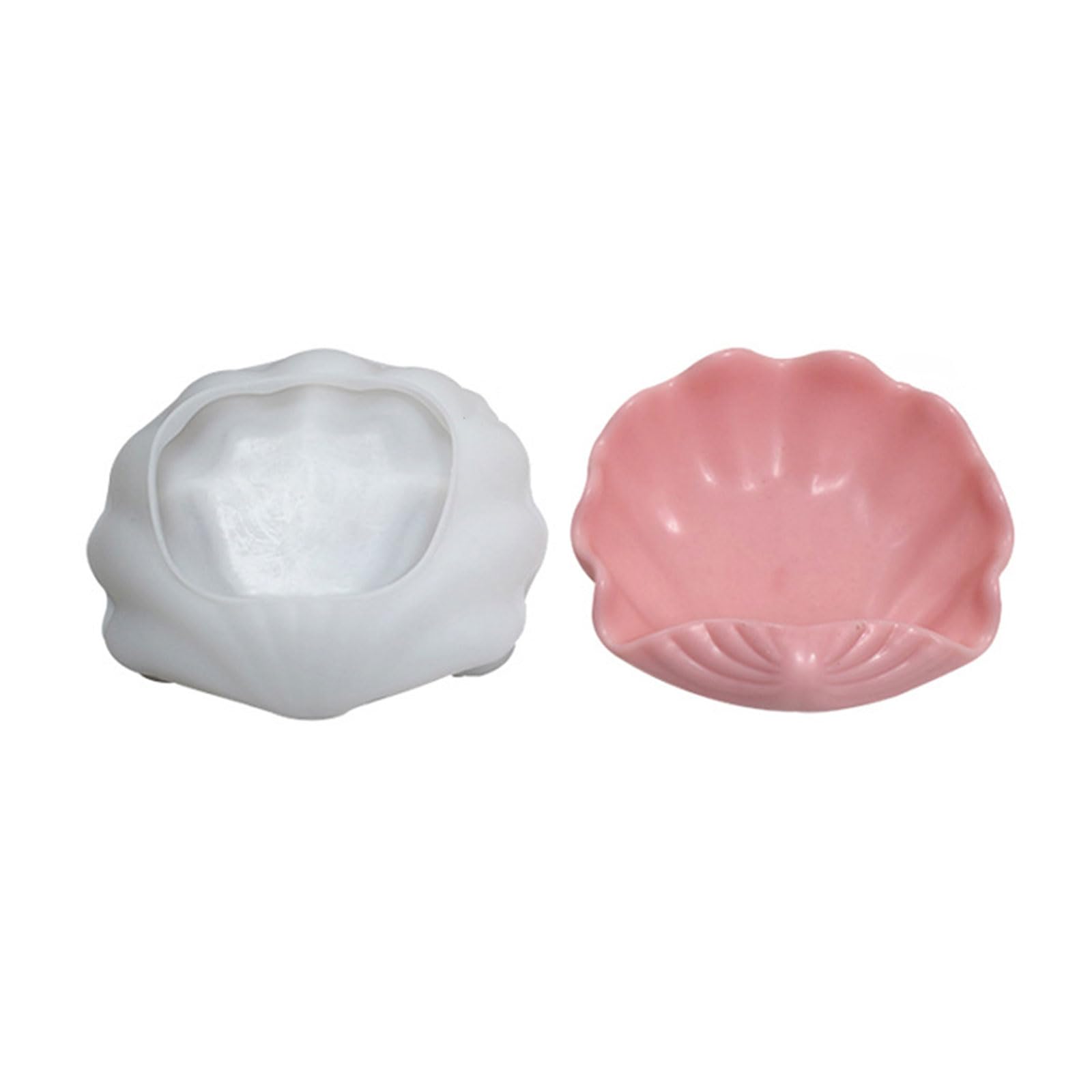 Elnwnnkc C Elnwnnk Creative Jar Silicone Mold 3D Onch Secented Holder Mold Storage Box Oncrete Resin Plaster Home Home Decor Raft