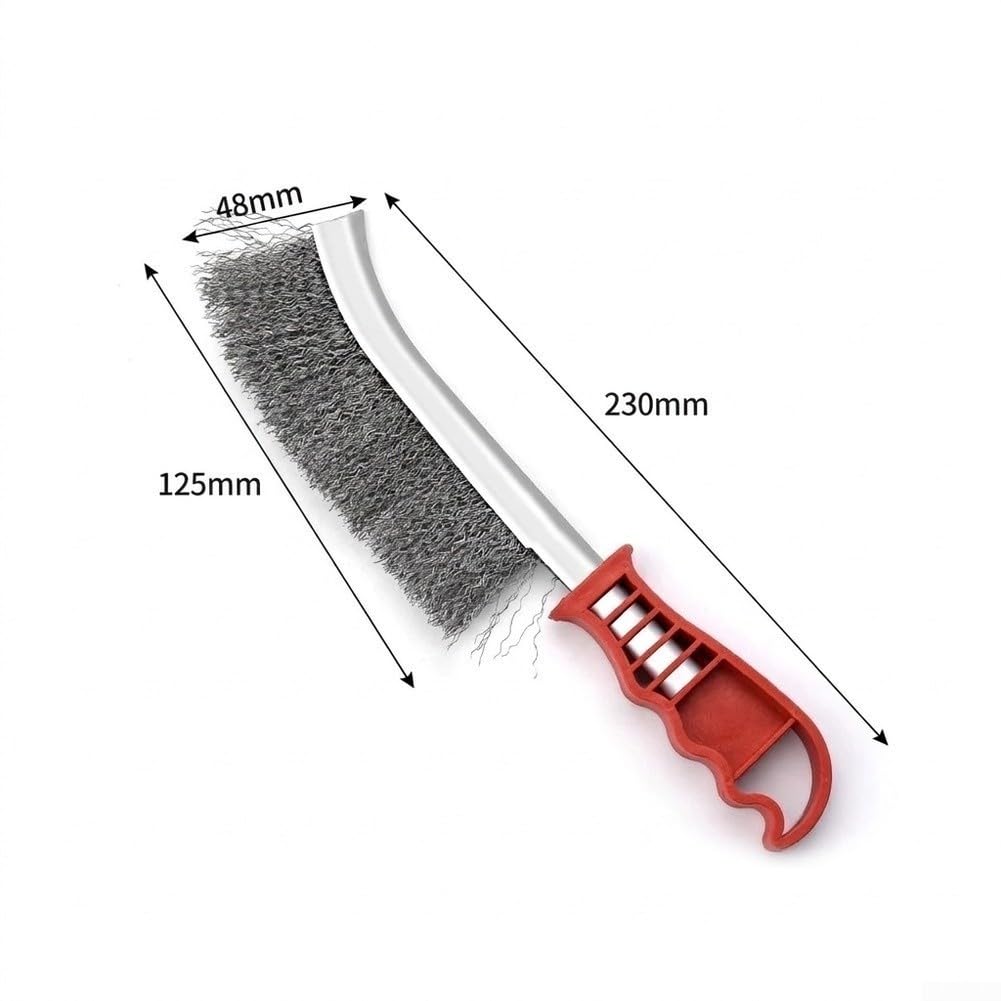 Juego Cepillos Metal BBQ Soldadura Mango Ergonómico(4pcs)