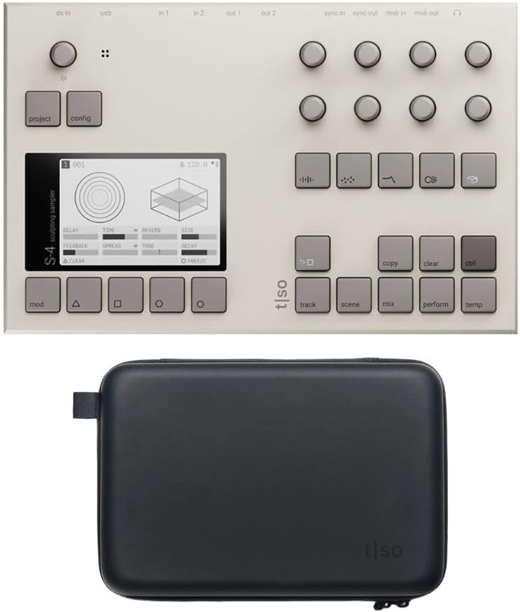 Torso Electronics S-4 Sculpting Sampler Audio Instrument (Black)