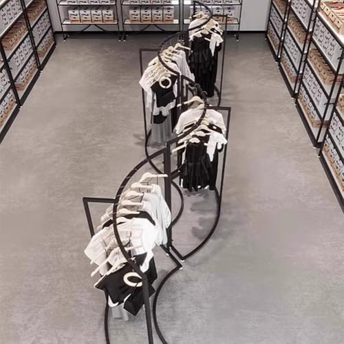 Soporte de ropa para tiendas Genérico perchero estable para evitar ropa arrugada 5