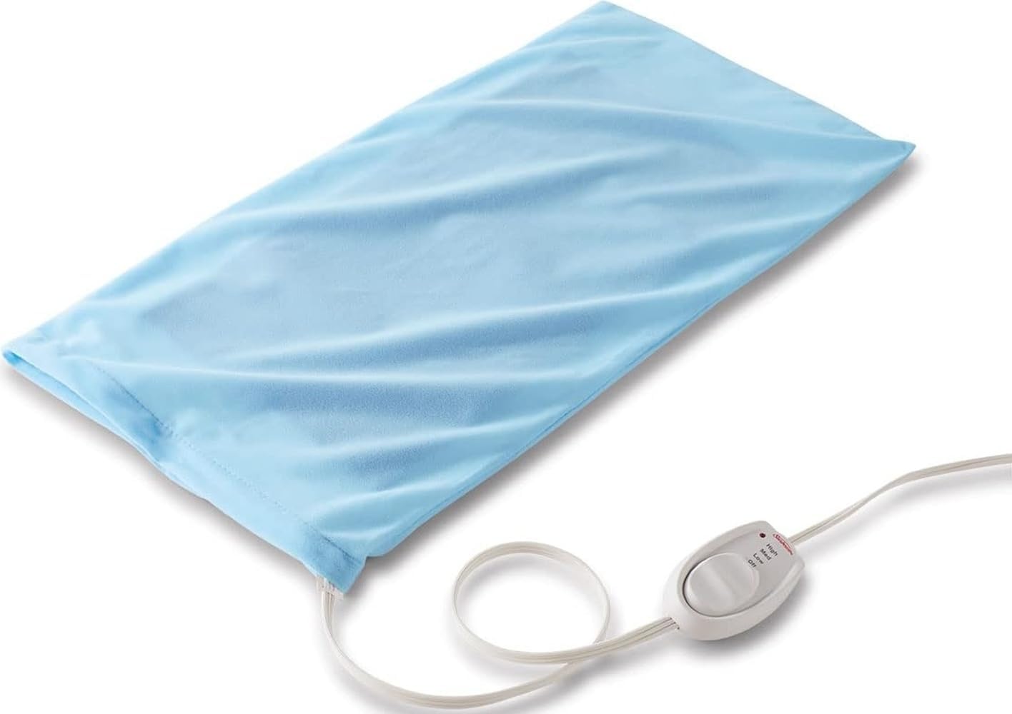 Sunbeam extra-large 12 by 24 inch electric heating pad with a moist-heat sponge option