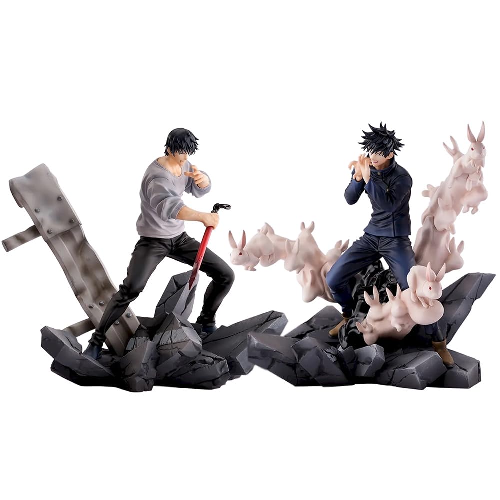 Figura Kokushibo De Kimetsu No Yaiba – Estatua De PVC De 30 Cm, Hecha A Mano Y Detallada, Ideal Para Coleccionistas