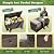 Flamaker Outdoor Storage Box 100 Gallon Waterproof Resin Deck Box Delivery with Air Rod Indoor Outdoor Lockable Storage Bench for Patio Cushions, Tools, Pool Accessories (Deep Brown)