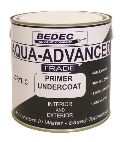 Bedec Aqua Advanced PRIMER UNDERCOAT-Dark Grey-1 Litre