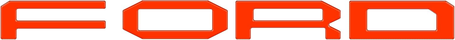 Raptor Grille Letter Overlays - Compatible with 2021-2023 Ford F-150 Raptor