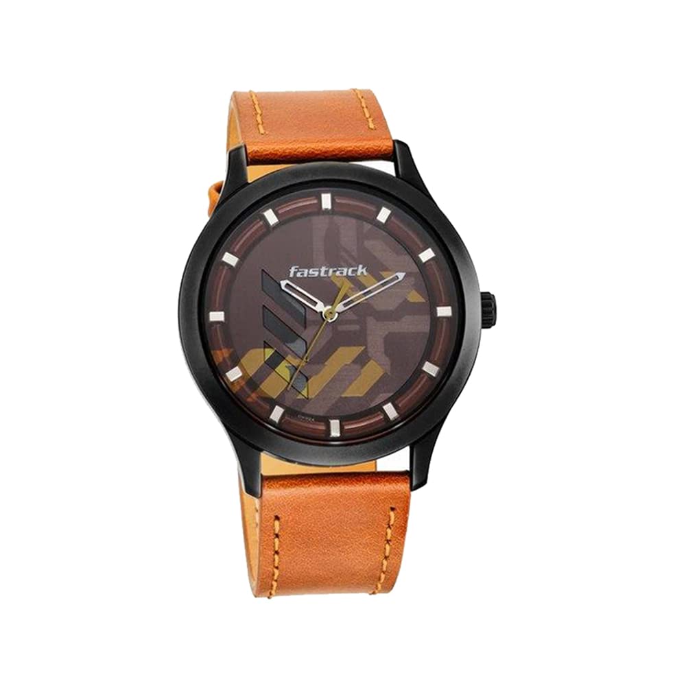 See full amazon price history chart for Fastrack Mens Analog Brown Dial Brown Band Leather Watch Fastrack Mens Analog Brown Dial Brown Band Leather Watch (B08RRWMY21) Amazon Price History, Amazon Price Tracker