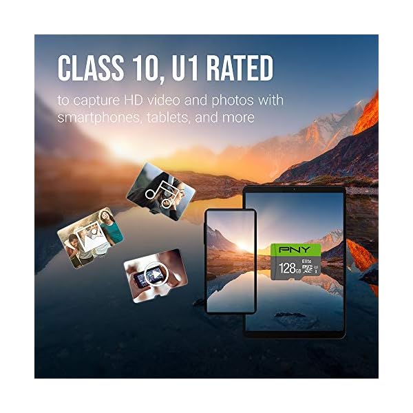 PNY-32GB-Elite-Class-10-U1-MicroSDHC-Flash-Memory-Card-3-Pack-32GB-3-Pack PNY 32GB Elite Class 10 U1 microSDHC Flash Memory Card 3-Pack - 100MB/s, Class 10, U1, Full HD, UHS-I, micro SD