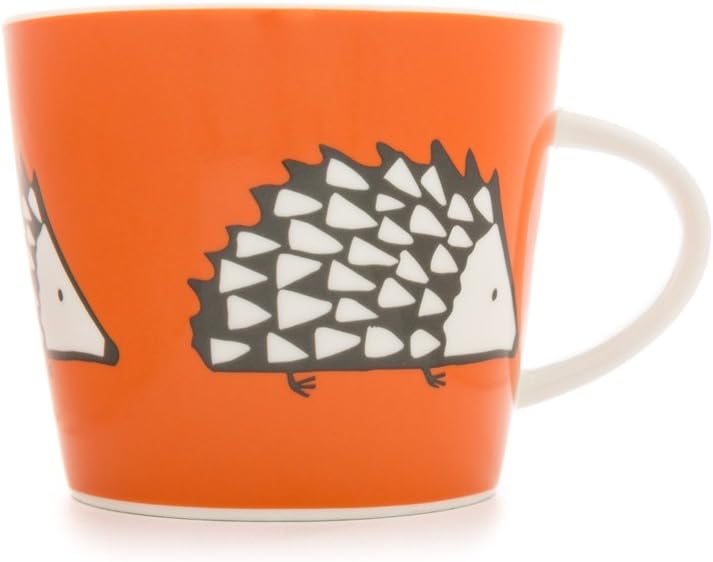 Keith Brymer Jones Collaboration Range - Scion Living Mug Spike Ceramic Mug - Orange - 350ml