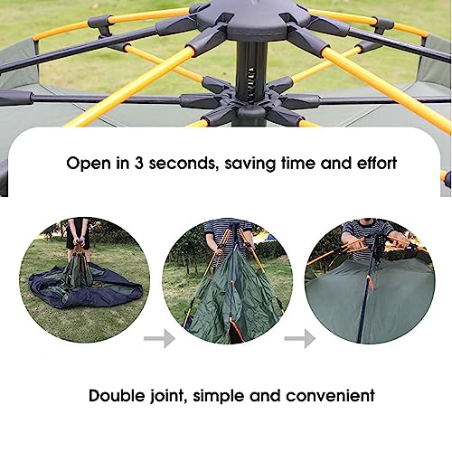 Carpa portátil automática para camping 3-4 personas miniatura 2