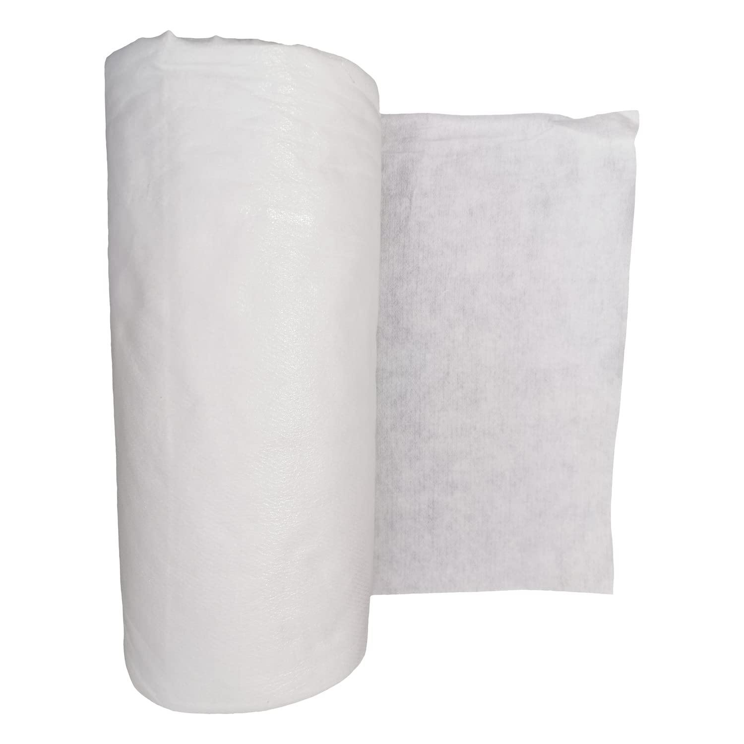 2 x 1 Meter (2qm) Kapillarmatte Bewässerungsvlies zur Wasserspeicherung, Anstaubewässerung, Wasserspeicherkapazität 3L/qm, aus Synthetikfaser, weiß, 200g/qm, für Saatschalen, Wannen, Gewächshäuser