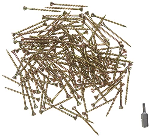Dielenschrauben Suki 125 Stück Dielenschraube 3,2 x 40 mm