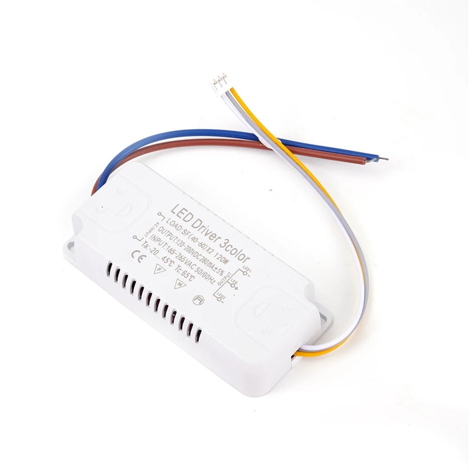 3 Color LED Driver Non-Isolating Lighting 8-24W 20-40W 30-50W 40-60W 50-70W Power Supply Adapter(20-40W)