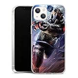 Découpes Précises pour iPhone 13 : Simple Et Chic. Accès Complet A L'interface Utilisateur, Objectif De La Camera, Prise Casque, Haut-parleur Et D'un Microphone