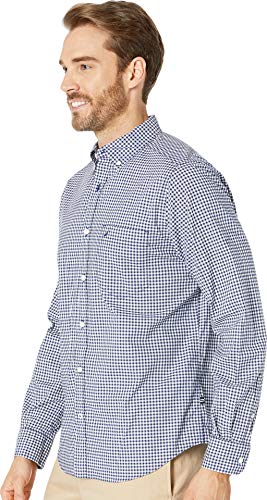 Nautica mens Classic Fit Stretch Solid Long Sleeve Button Down Shirt2