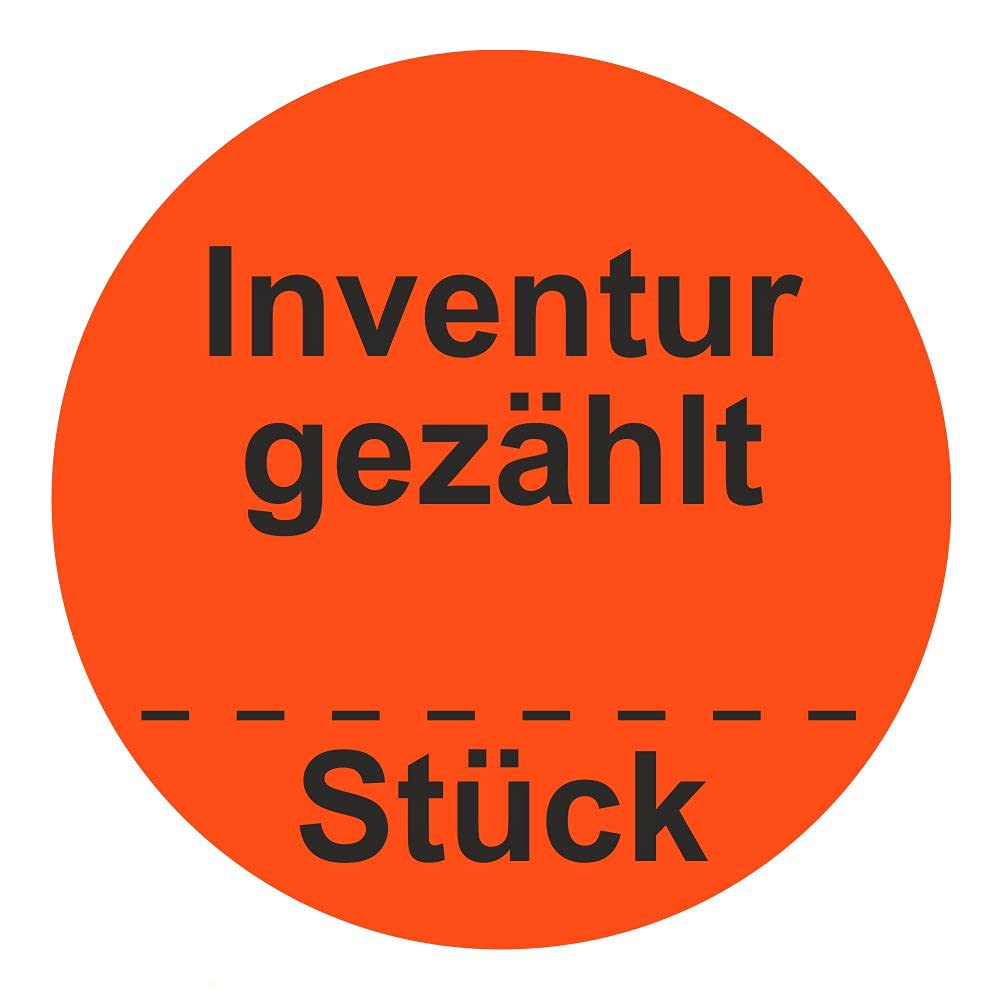 1000 Inventuretiketten Auf Rolle – Verschiedene S Produktbild-Vorschau 3