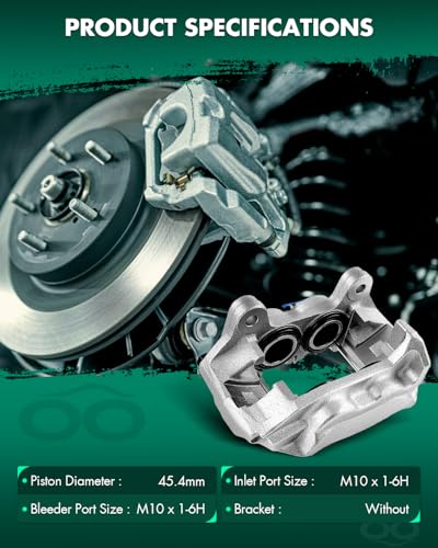 Image of SCITOO Front Passenger Disc Brake Caliper 192633 For Toyota For Sequoia 2001-2002,For Toyota For Tundra 2000-2003,1PC