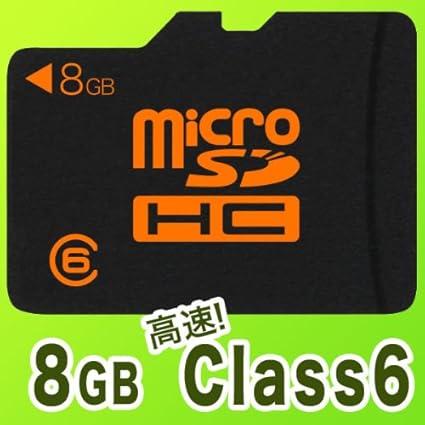 Amazon 上海問屋オリジナル Microsdhc マイクロsdhc カード 8gb Class6 Dnf Tsd8192c6 上海問屋 Microsdカード 通販