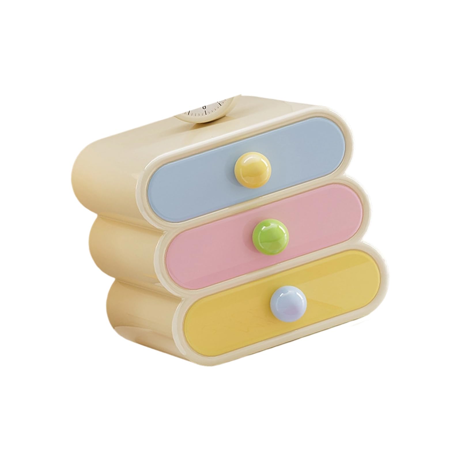 Carotoe Dopamine Drawer Styles Makeup Organizers Partitioned Sections Maximizes Storage Efficiency Cosmetics Organization Makeup Storage Drawer