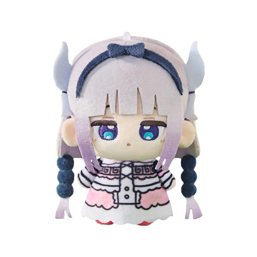 Anime Kanna Kamui Plush Figure Keychain Soft Character 10CM Cute Anime Backpack Charm Cartoon Mini Plush Pillow Sofa Car Decor