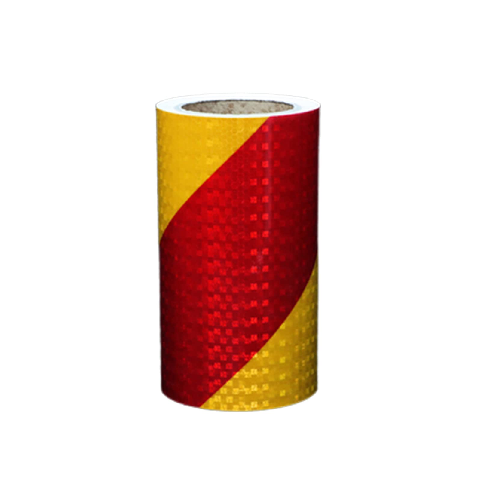 Cinta de señalización de peligro, Cinta Reflectante Multicolor 20cm Ancho 3-50m Largo(Red yellow)