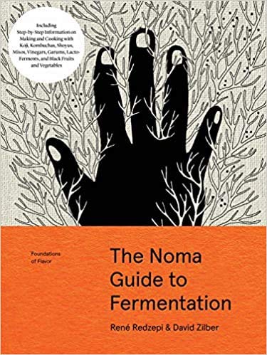 A book by Redzepi (The Noma Guide to Fermentation Foundations of Flavor Including Koji Kombuchas Shoyus Misos,Vinegars Garums Lacto-Ferments and