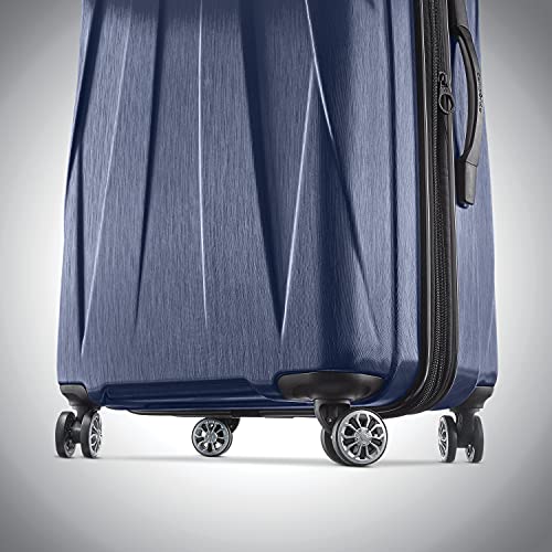 Image of Samsonite Centric 2 Hardside Expandable Luggage with Spinner Wheels, True Navy, Checked-Large 28-Inch
