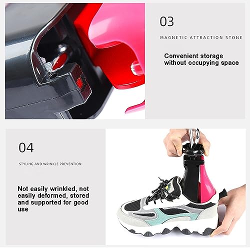 AIYING Écarteur de Chaussures Femme Homme, Extenseur de Chaussures Réglable 4 Voies, Embauchoirs à Chaussures Plastique, Arbre de Chaussure pour Talons Hauts Chaussures de Sport Bottes – vue 8