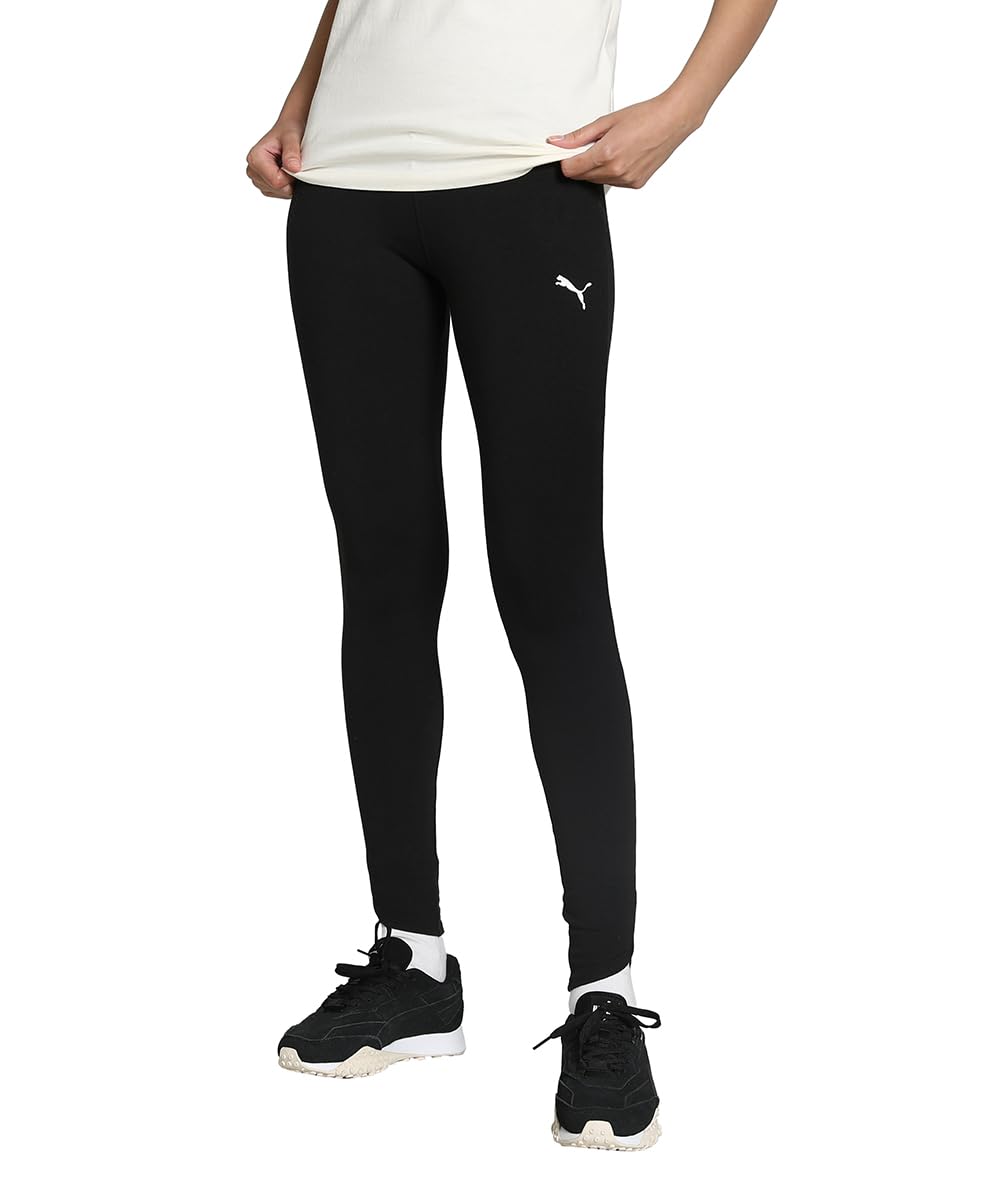 Puma Women's High Waist Cotton Leggings Tights 676817 - Xs