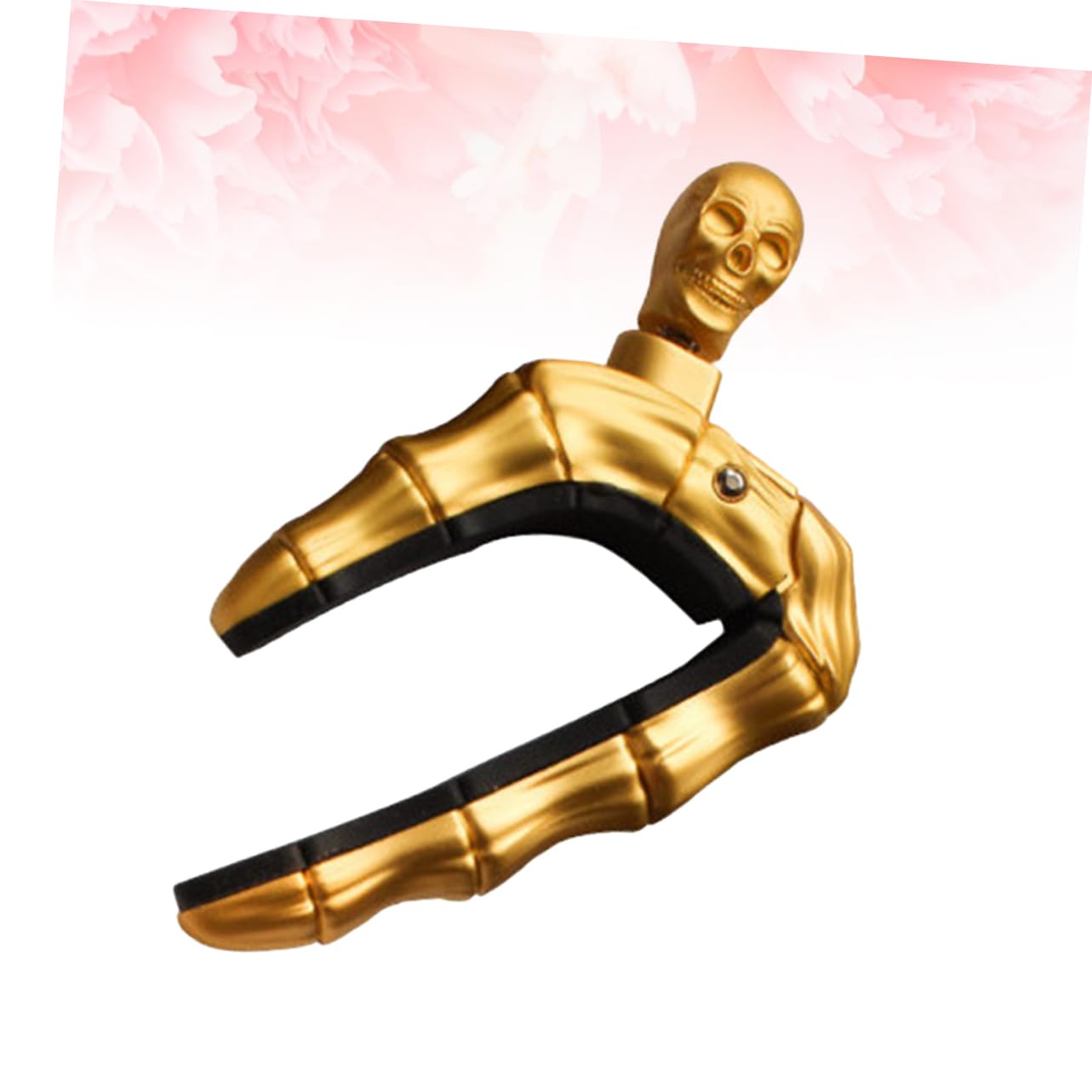 ibasenice Portable Ukulele Capo with Tuner Clamp for Electric and Acoustic Guitars Key Trigger Durable and Convenient Guitar Accessory Golden