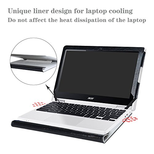 Funda protectora para Acer Chromebook 11.6 pulgadas negra miniatura 4