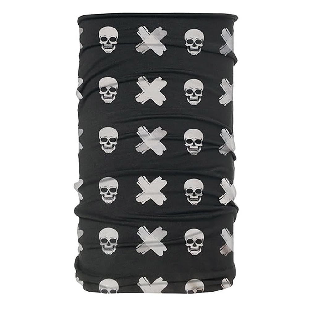Tucano Urbano Unisex Black Border Neck Warmer One Size