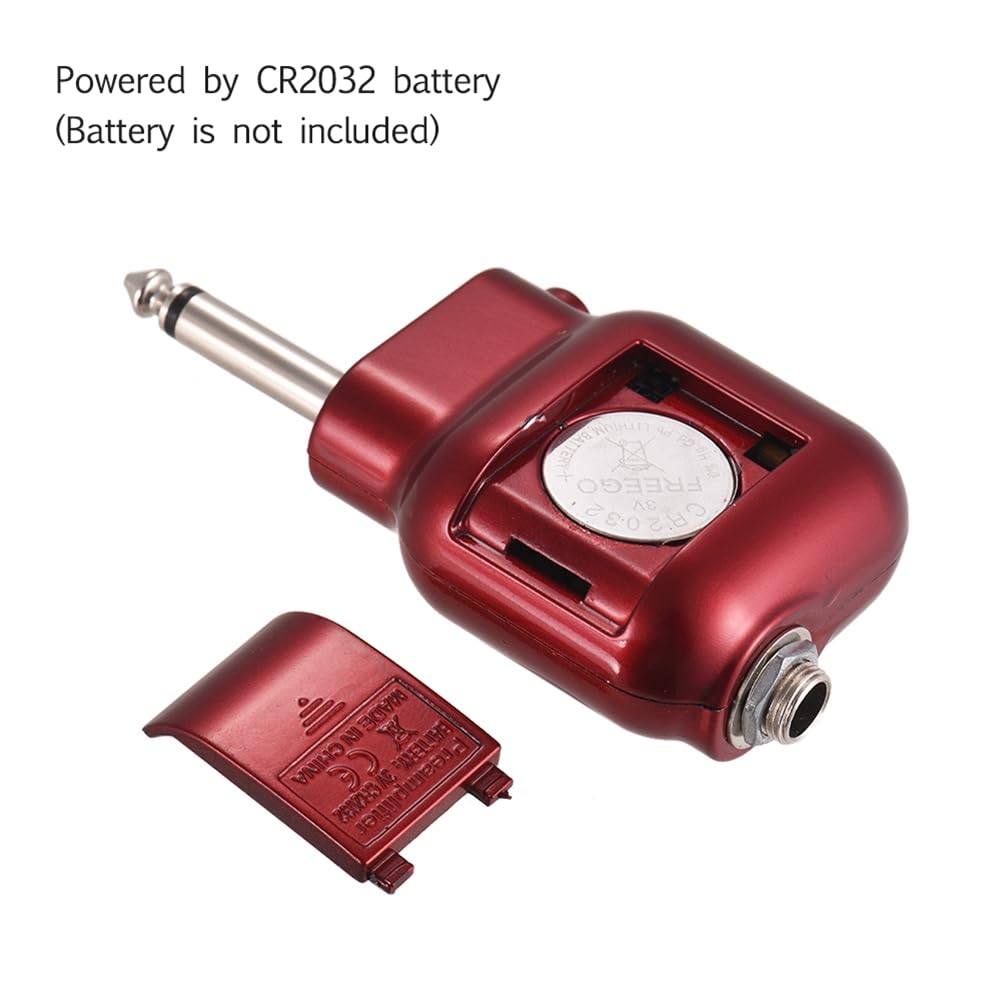 Mini Préamplificateur de Guitare Préampli Prise 6,35 mm avec Contrôle du Volume des Basses et des Aigus, Accessoires de Guitare Acoustique