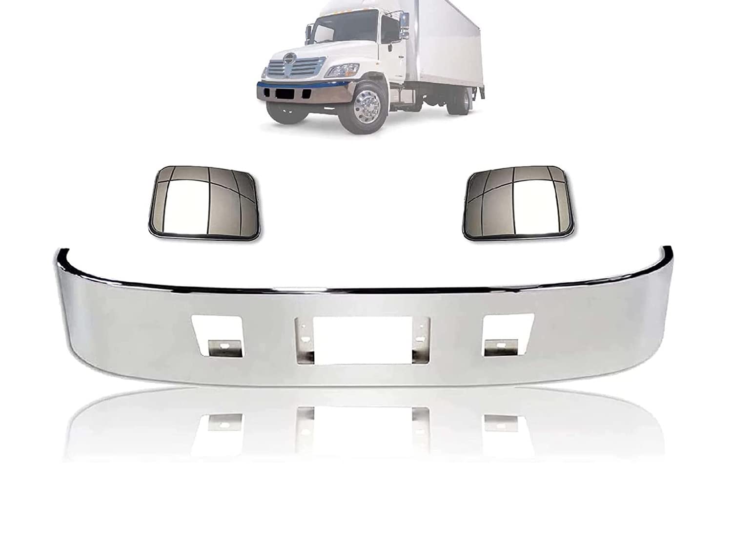 Amazon.com: Kozak Chrome Steel Replacement Bumper for Hino