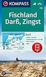 KOMPASS Wanderkarte 736 Fischland, Darß, Zingst 1:50.000: 4in1 Wanderkarte mit Aktiv Guide und Detailkarten inklusive Karte zur offline Verwendung in der KOMPASS-App. Fahrradfahren. - Herausgeber: KOMPASS-Karten GmbH 