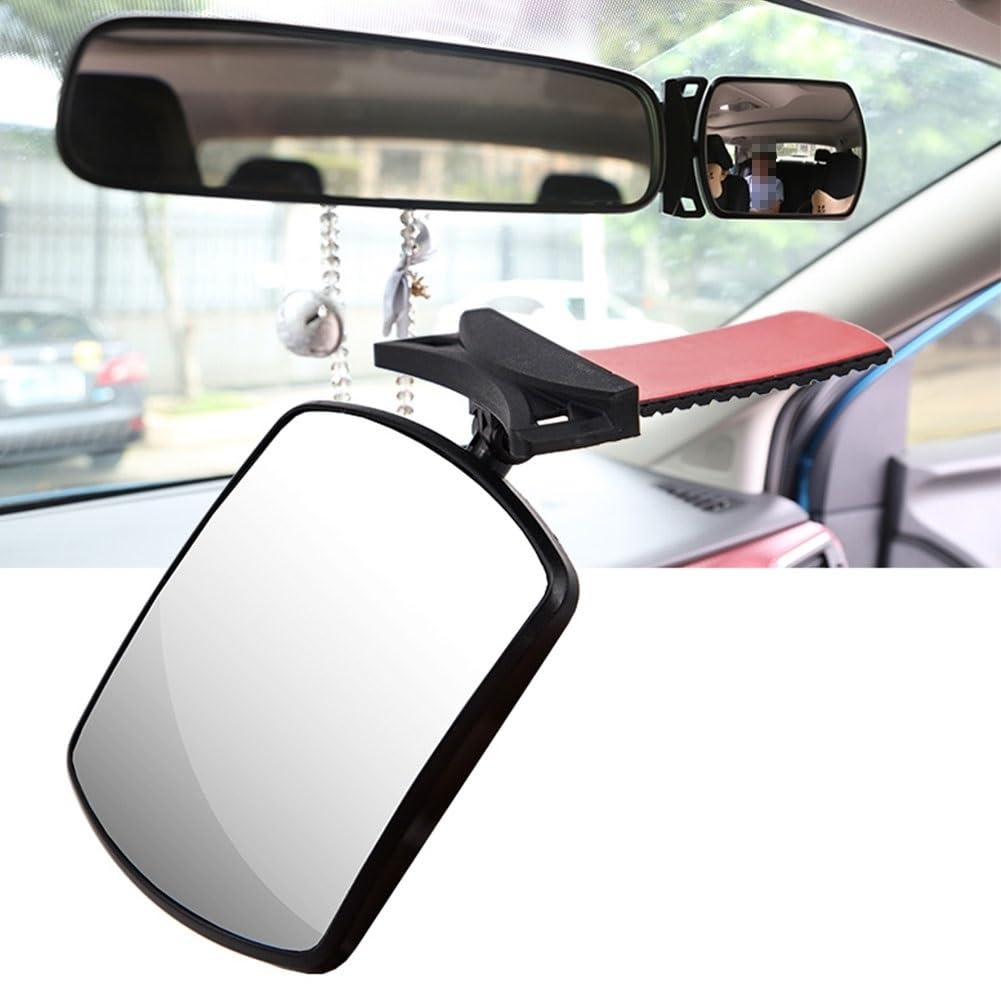 Rétroviseur De Voiture Rétroviseur De Siège Arrière De Sécurité De Voiture Moniteur Pour Enfant Réglable Face À La Vue Arrière Verre de Rétroviseur remplacement