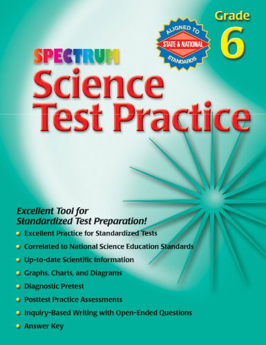 Spectrum Science Test Practice, Grade 6