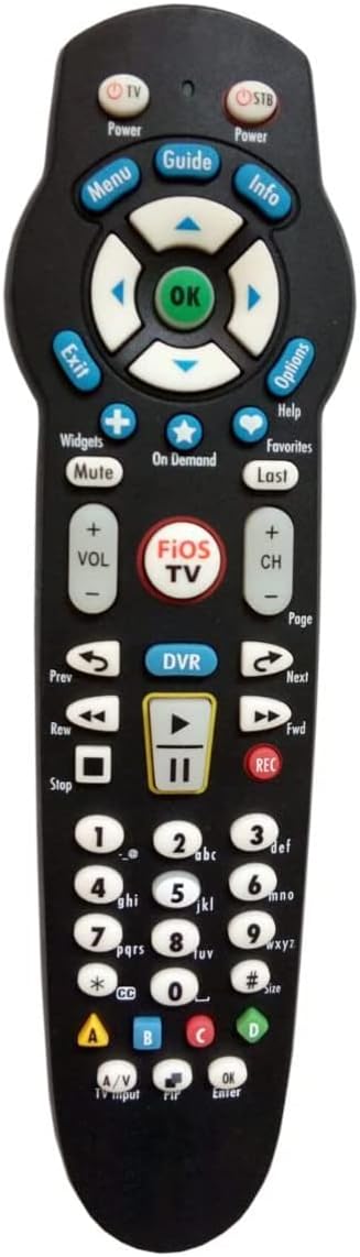 Universal Replacement Remote Control Fit for Verizon Fios VZ P265v5 RC TV STB