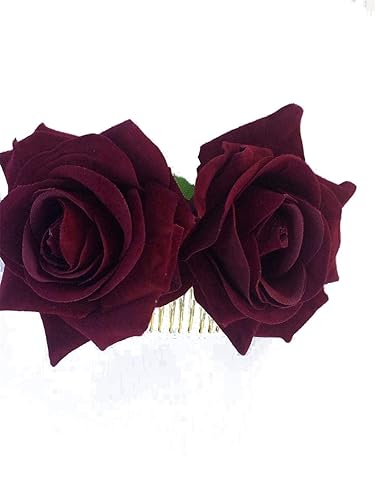 Miniatura 7 de ClassicBeauty - Diadema de flores de goma con corona y flor para el pelo accesorio para mujer